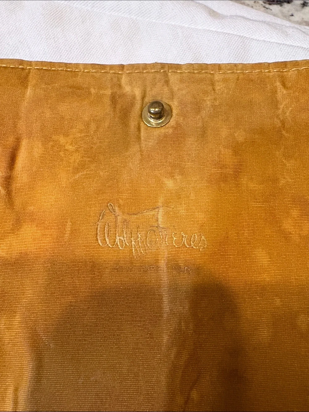 Vintage Vanity Collectible- Wolff Freres Cosmetic Style Bag